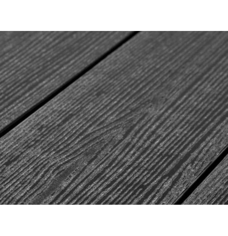 Террасная Доска ДПК SaveWood Standard-Plus Salix (S) (R) черный 6 пог.м.